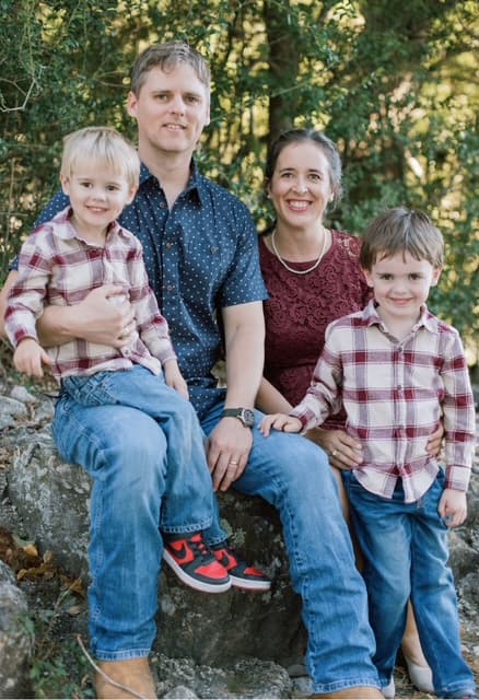 Lauren Whitehead and family — College Station, TX
